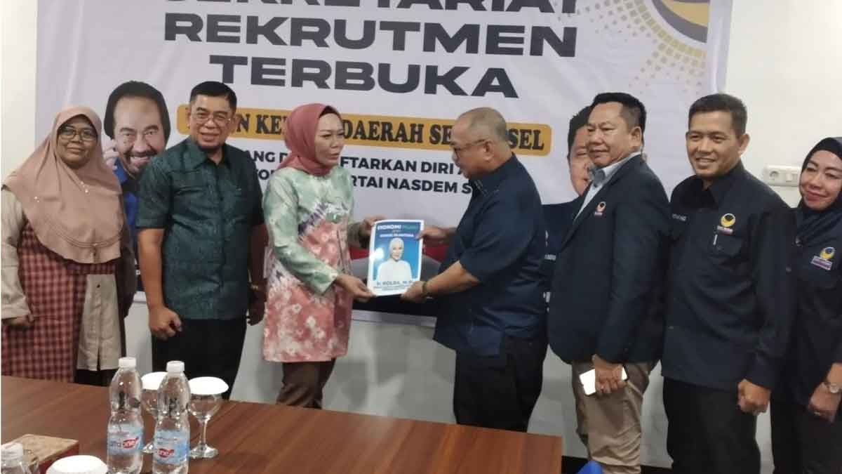 Kembalikan Formulir Balongub Partai NasDem Sumsel, Holda Tegak Lurus Perintah Partai