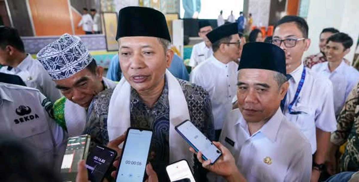 Wakil Bupati Ogan Ilir Terima Kunjungan Kerja Wamen Koperasi di Ponpes Al-Itifaqiah