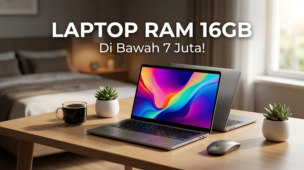 Tanpa Harus Bayar Mahal: 2 Rekomendasi Laptop Lokal Ber-RAM 16GB Paling Tangguh Harga 6 Jutaan