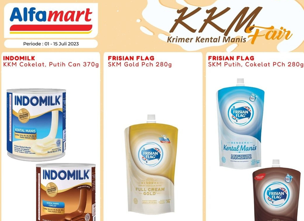 KKM Fair! Beli Susu di Alfamart Lebih Murah Hingga 15 Juli 2023