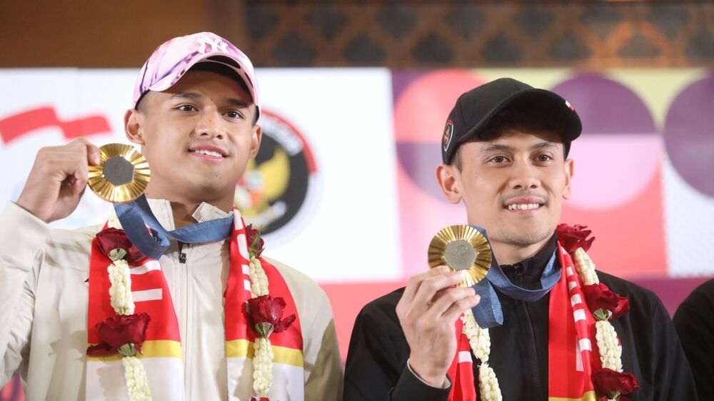 Bonus Emas Rp6 Miliar Buat Veddriq Leonardo dan Rizki Juniansyah, Sepakat Gunakan untuk Hal Bermanfaat