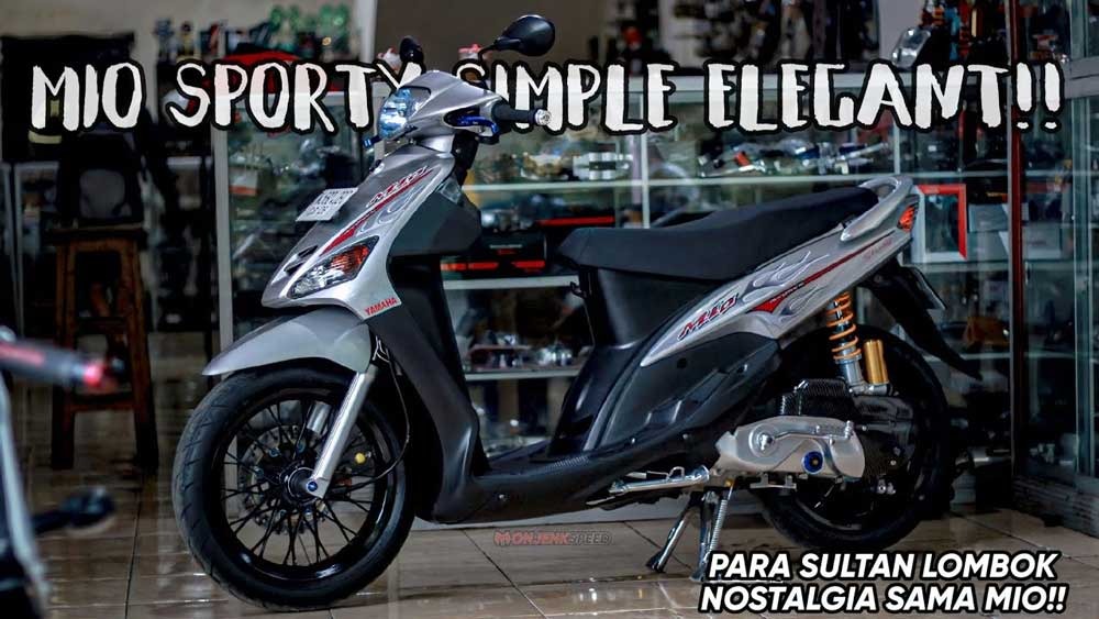  Yamaha Mio Sporty Kini dengan Pilihan Warna Kekinian, Penggemar Motor Klasik Pasti Suka