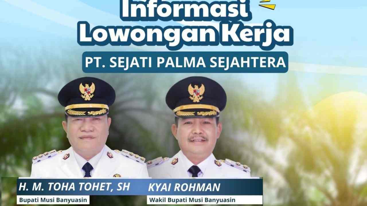 Buruan Daftar! Lowongan Operator Grader di Muba Dibuka hingga 31 Maret 2026