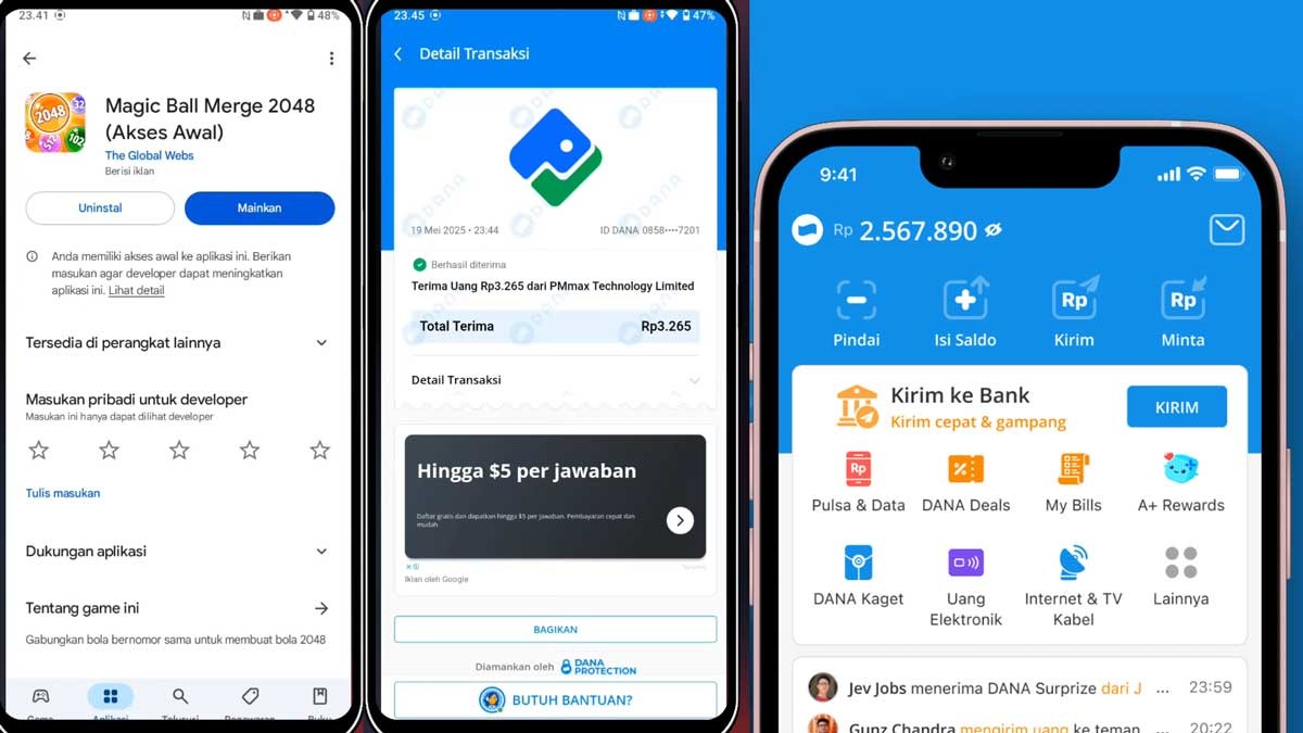 Serius Nih? Rebahan Sejam Dapat Saldo DANA Rp 500.000, Gini Caranya Biar Kamu Juga Kecipratan!