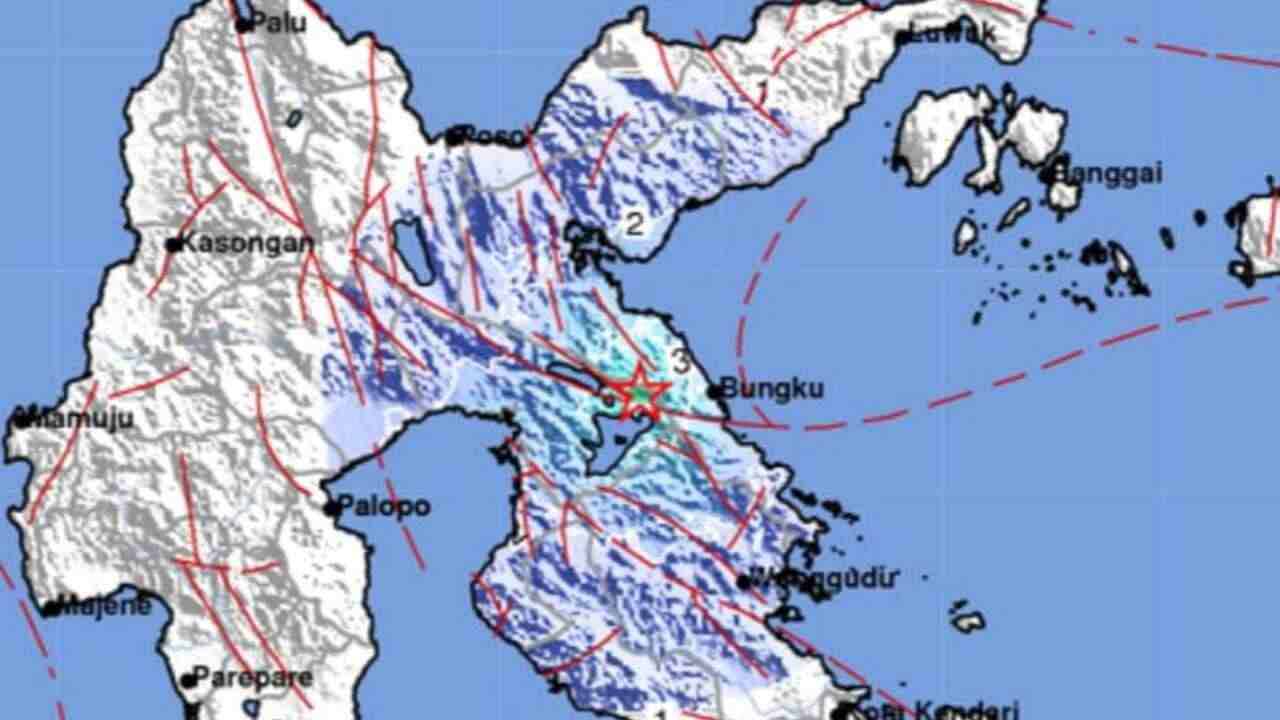 Gempa Magnitudo 4,7 Guncang Morowali Pagi Ini, Tak Berpotensi Tsunami