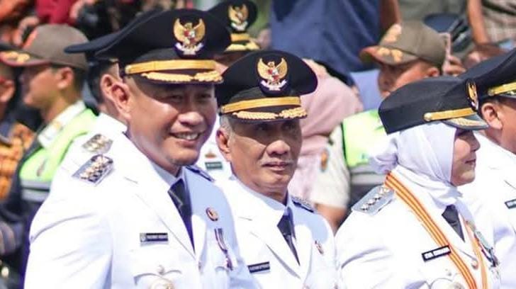 H Rachmat Hidayat dan H Rustam Effendi Resmi Dilantik Jadi Wako- Wawako Lubuk Linggau, Simak Visi Misinya