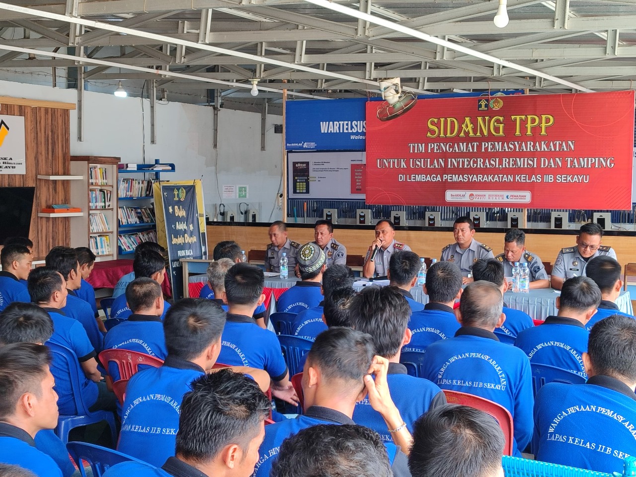 Bahas Usulan PB dan CB Warga Binaan, Lapas Sekayu Gelar Sidang TPP