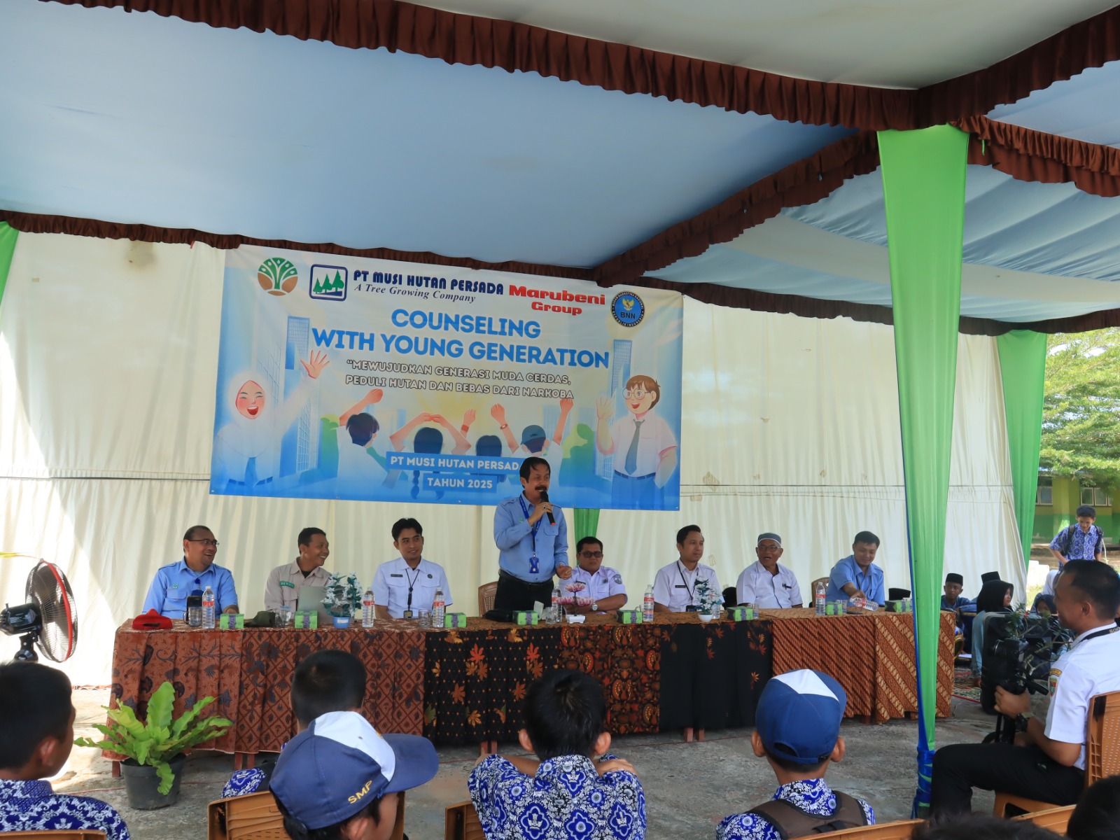 PT MHP Ajak Generasi Muda Cerdas dan Peduli Hutan Lewat Program Counseling With Young Generation