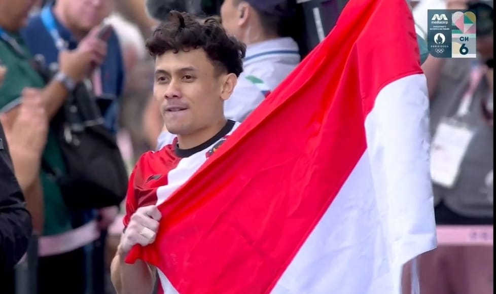 Atlet Sport Climbing Indonesia, Veddriq Leonardo Raih Medali Emas Pertama Olimpiade Paris 2024