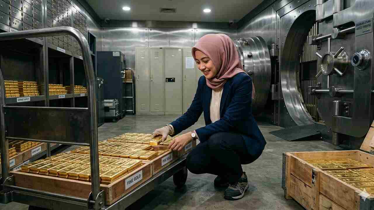 Harga Emas Pegadaian 3 Mei 2026: Antam Turun, Galeri24 dan UBS Stabil