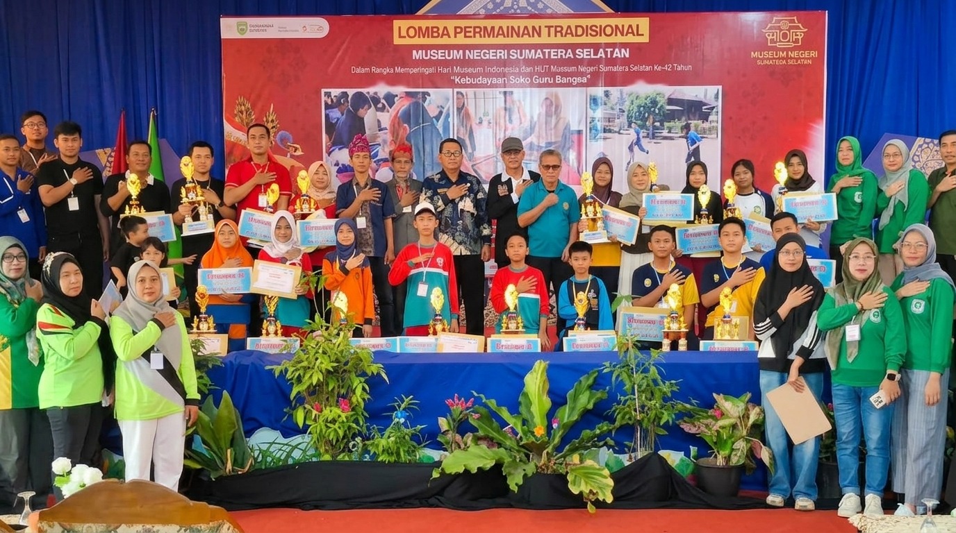 Museum Negeri Sumsel Gelar Lomba Permainan Tradisional Terheboh 2026, Hadiah Jutaan Rupiah Banjir!