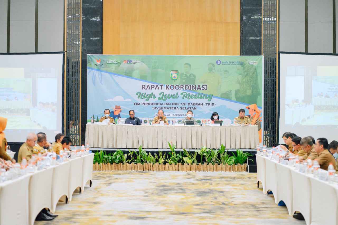 Inflasi Provinsi Sumatera Selatan Desember 2022 Terkendali