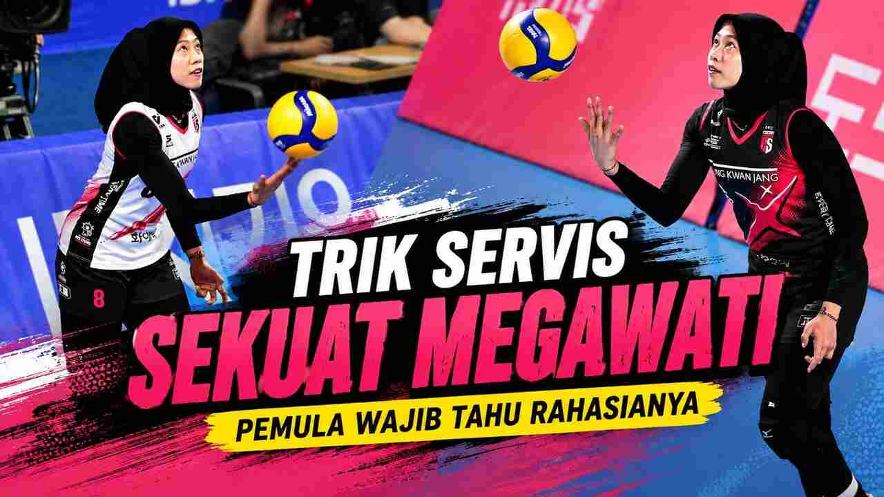 Ingin Servis Voli Sekuat Megawati Hangestri? Ini Trik Sederhana bagi Pemula
