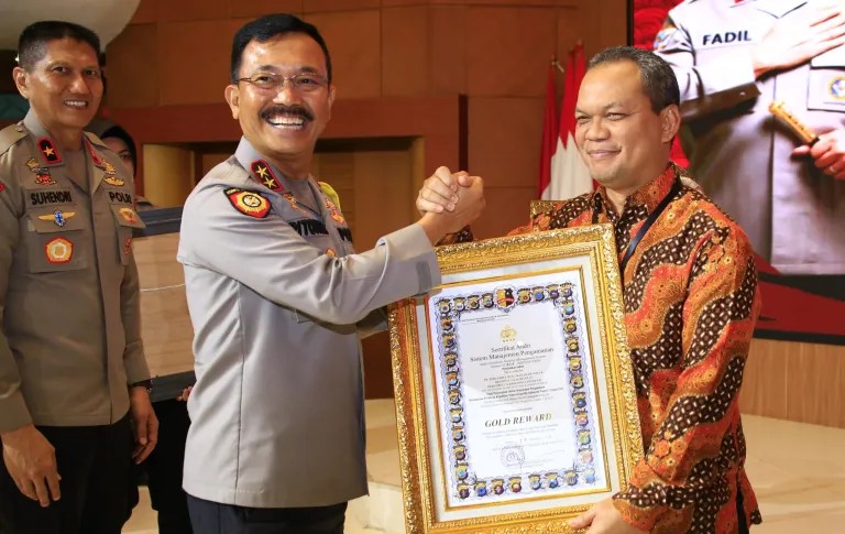 Pertamina Hulu Mahakam Raih Gold Reward dalam Audit Sistem Manajemen Pengamanan Polri