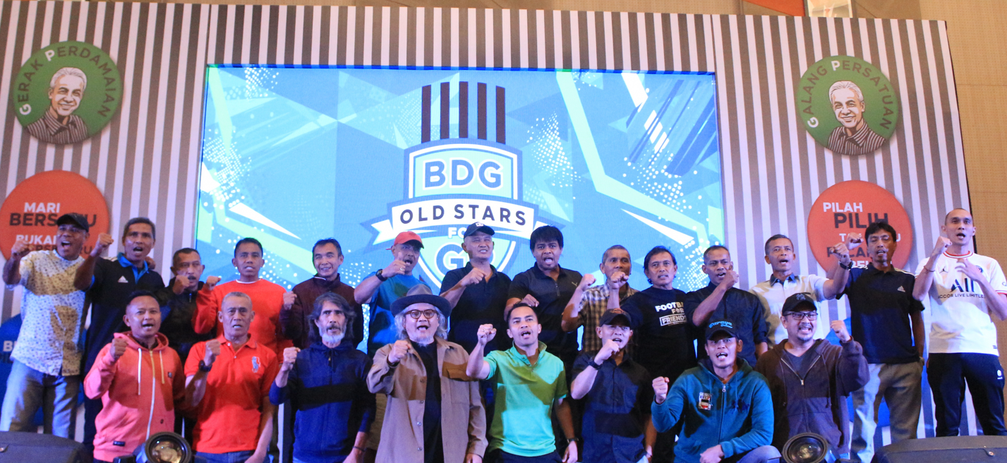 Bandung Old Stars for GP: Legenda Sepak Bola Bandung Beraksi untuk Kemajuan Olahraga dan Keutuhan Bangsa