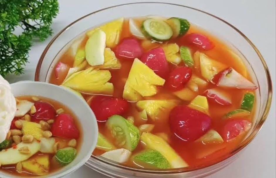 Bisa Cobain Dirumah, Resep Asinan Buah Kaya Akan Vitamin, Baik Bagi Kesehatan