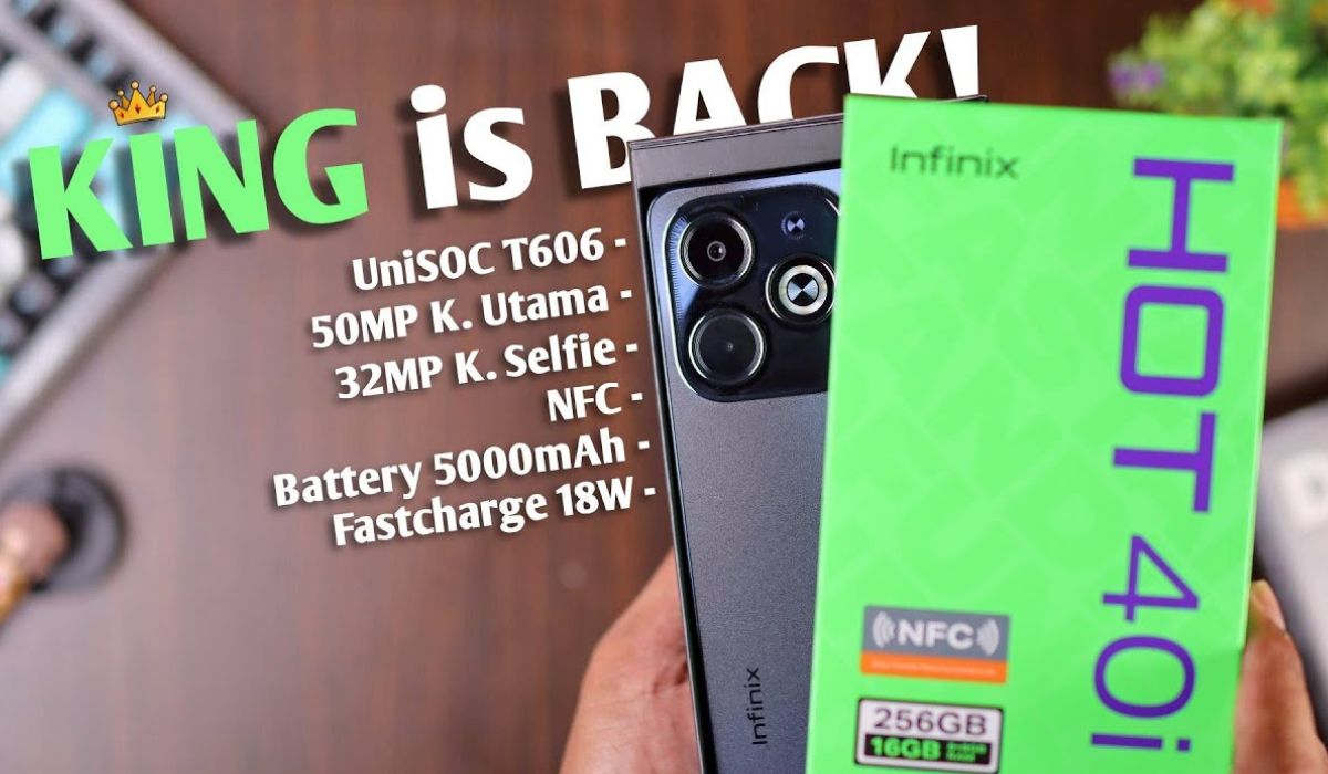 Intip Spesifikasi Infinix Hot 40i Rilis Februari 2024, Pelajari Dulu Sebelum Membeli HP Ini!