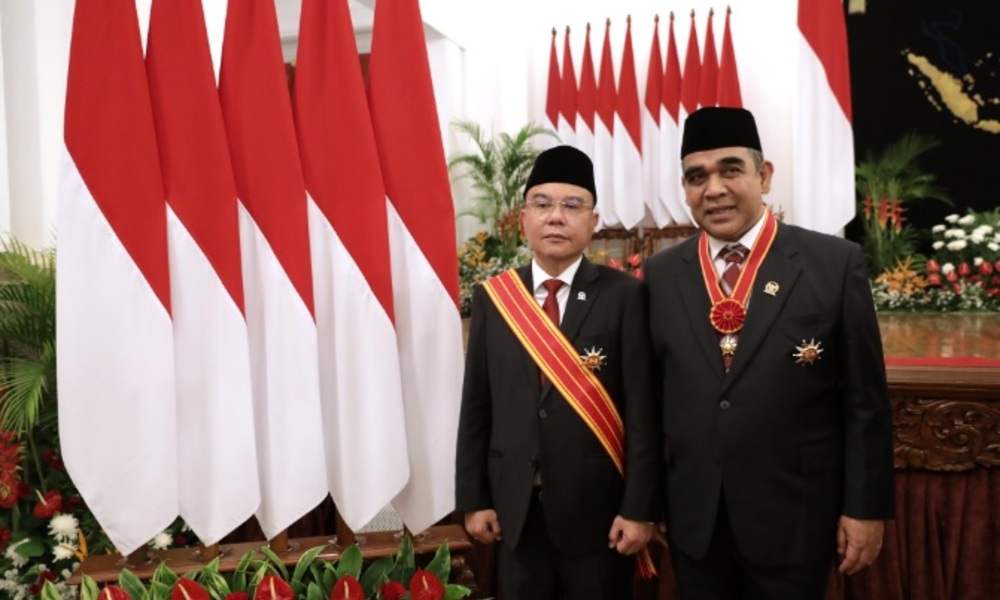 2 Kader Terbaik Gerindra Raih Penghargaan dari Presiden Jokowi, Muzani: Kami Merasa Terhormat