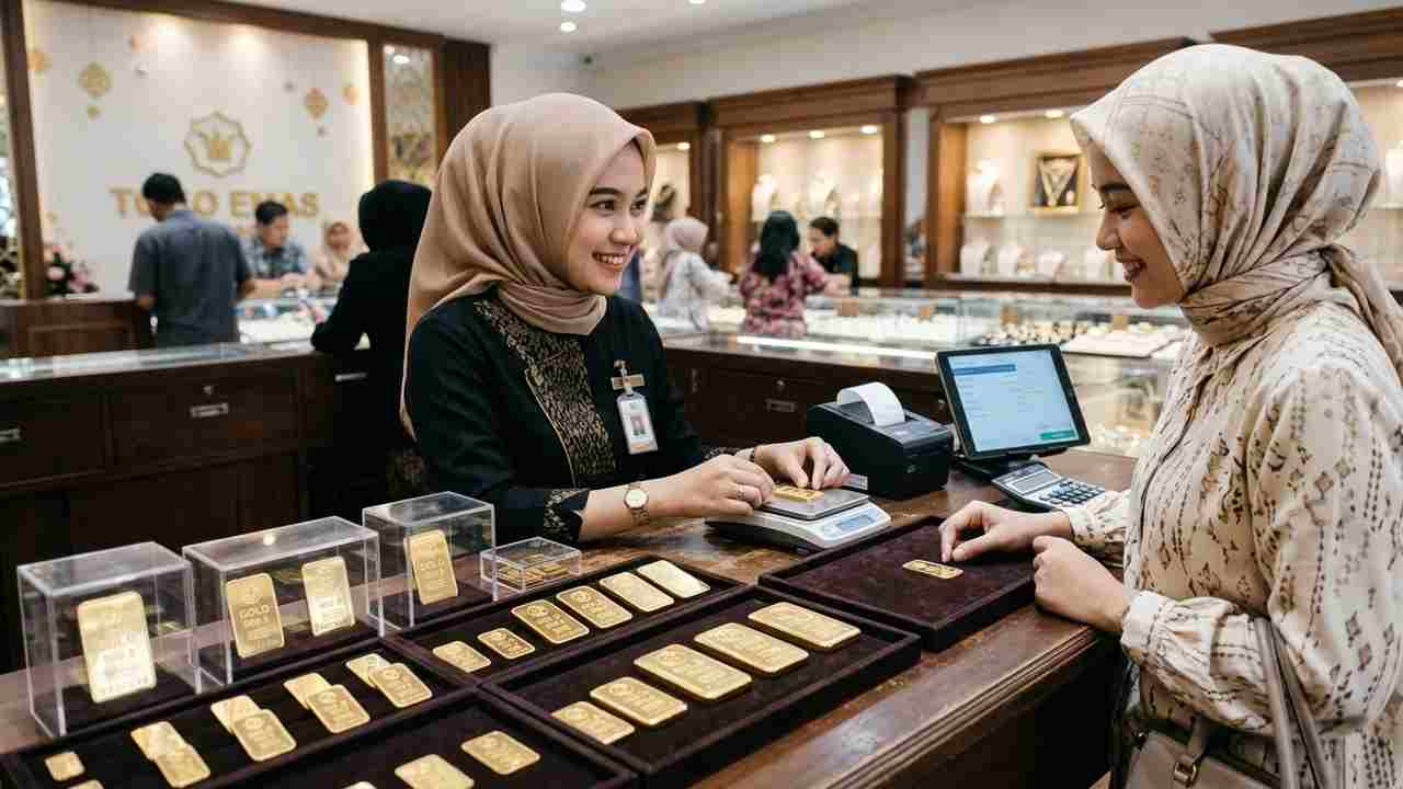 Harga Emas Pegadaian Hari Ini Kembali Menguat, 1 Gram Antam Tembus Rp2,64 Juta