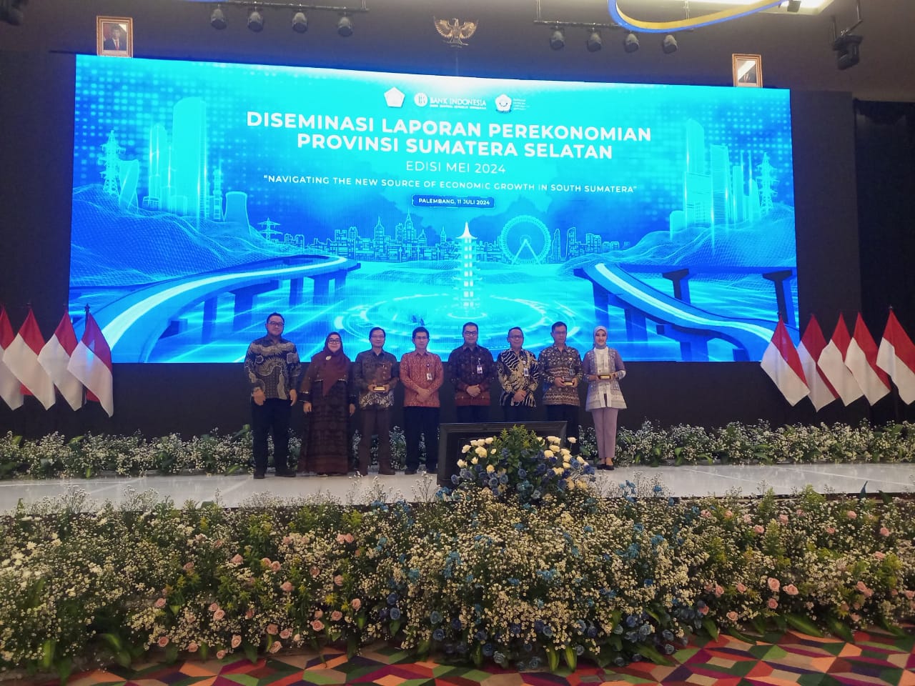 Pertumbuhan Ekonomi Sumsel Triwulan 1 2024 Tertinggi se Sumatera