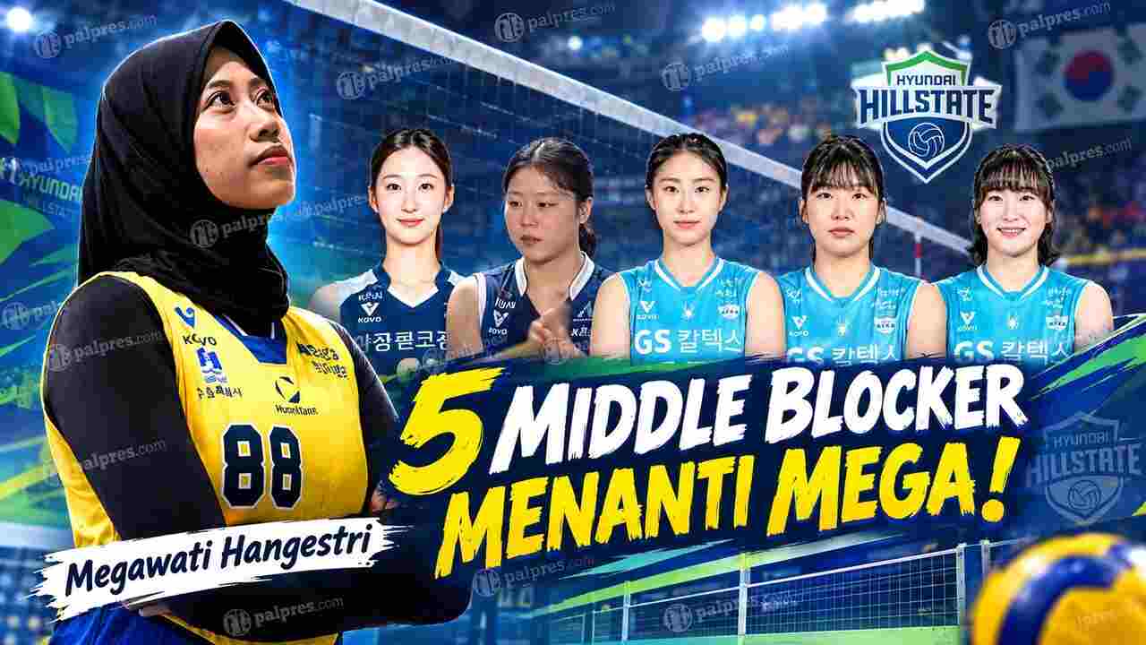 Megawati Cs Wajib Waspada! 5 Middle Blocker Ini Menanti di Grup B KOVO Cup 2026