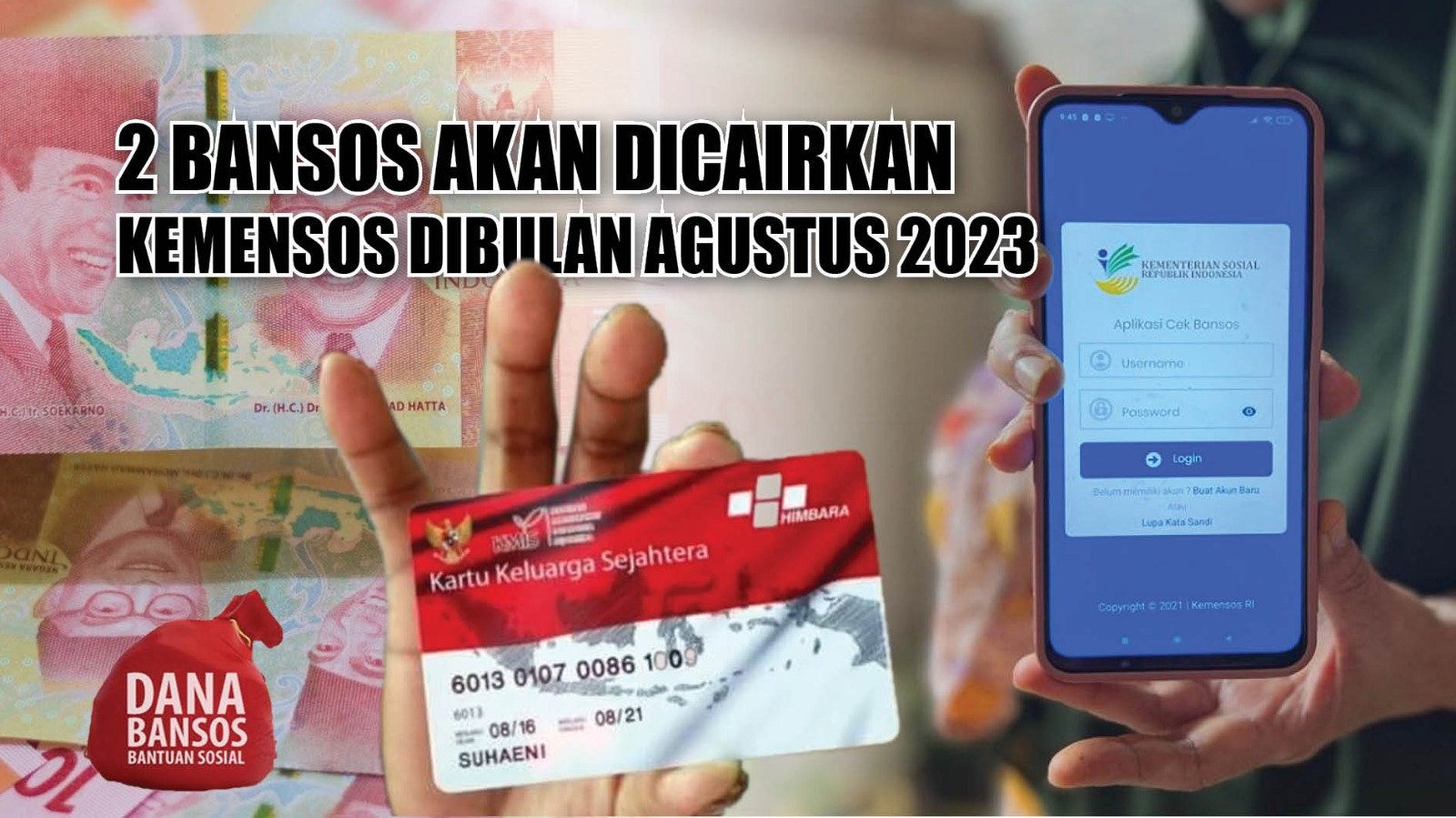 SIMAK! 2 Bansos Akan Dicairkan Kemensos Dibulan Agustus 2023, Wilayah Ini Cair Duluan