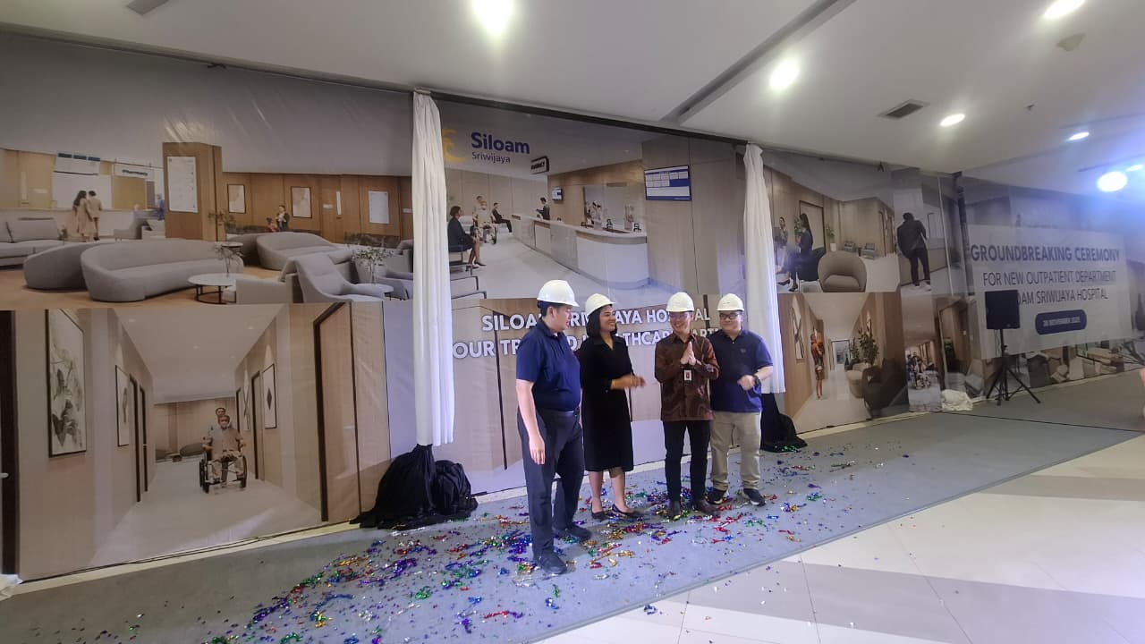 RS Siloam Sriwijaya Palembang Perluas Fasilitas Rawat Jalan, Target Rampung 2026