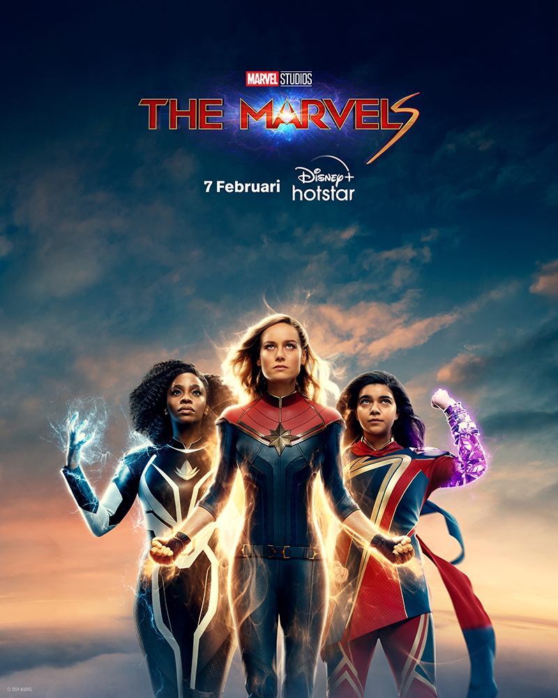 3 Fakta Menarik Film ‘The Marvels’, Petualangan Kosmis 3 Superhero Baru di MCU