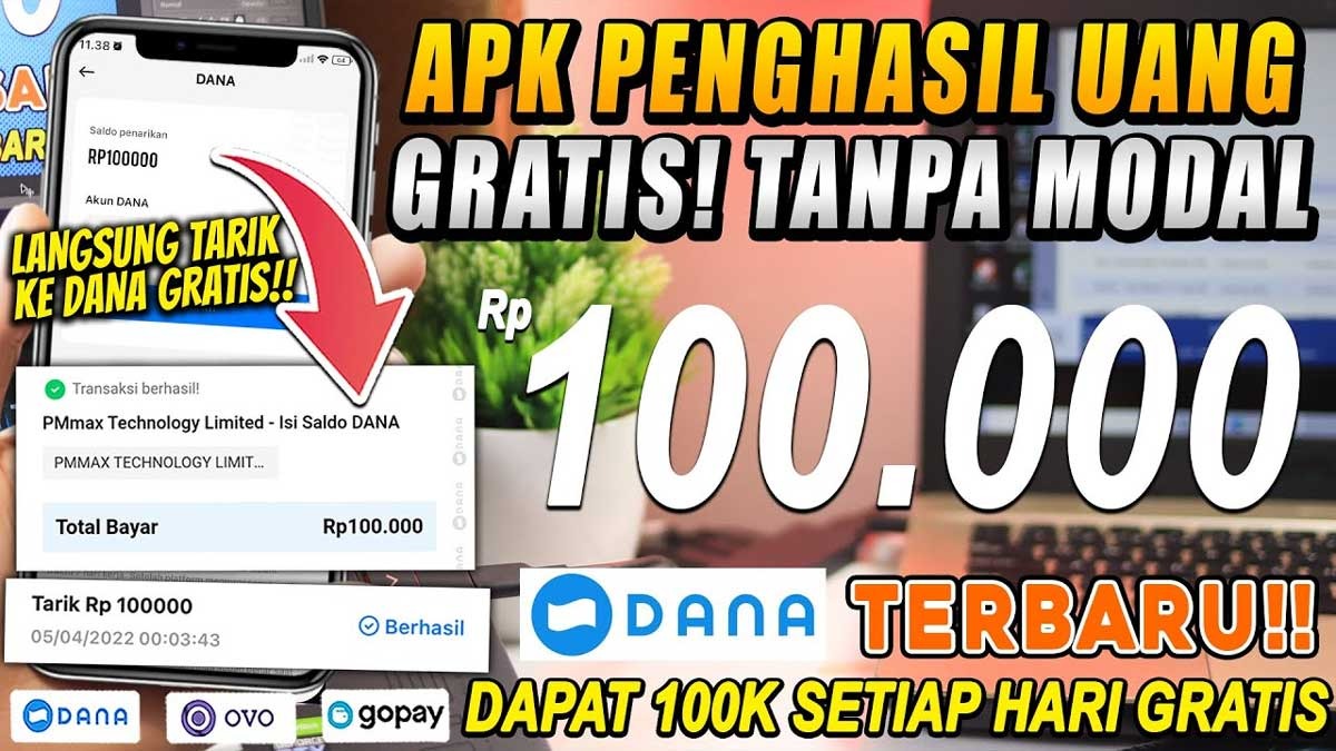 Tiap Hari Dapat Saldo DANA Hingga Rp100 Ribu dari 2 Aplikasi Ini, Ikuti Caranya 