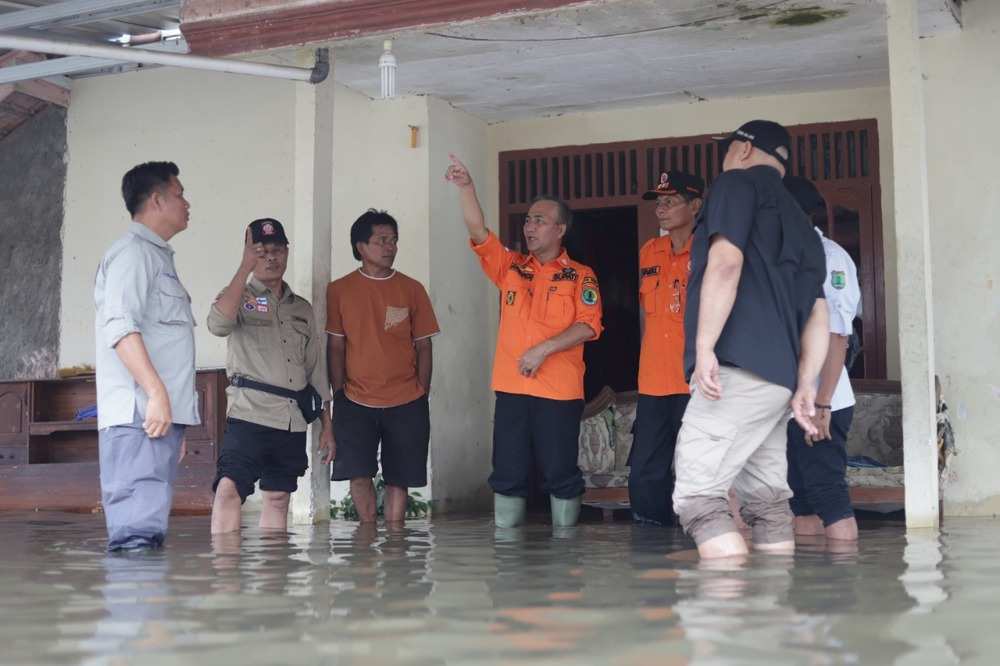 Pj Bupati Muba Apriyadi Ingatkan Warga Waspada Banjir
