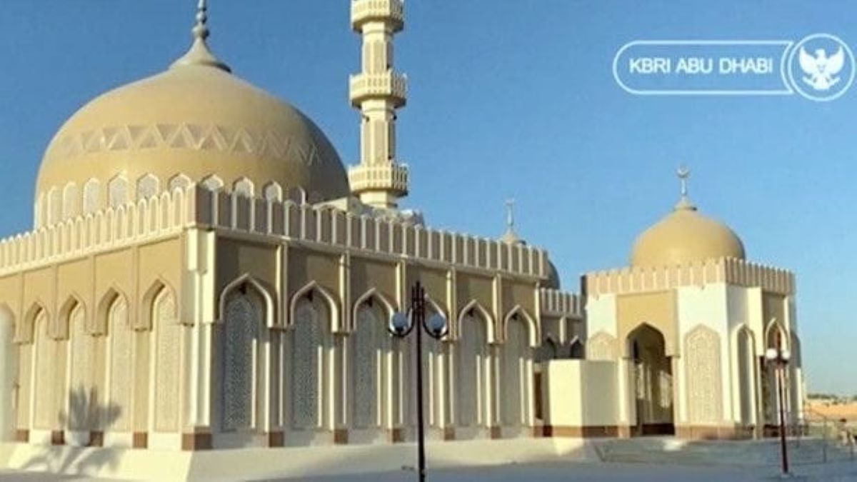 Bisa Tampung 2.500 Jamaah, Inilah Masjid Joko Widodo di Uni Emirat Arab, Desainnya Megah dan Kokoh