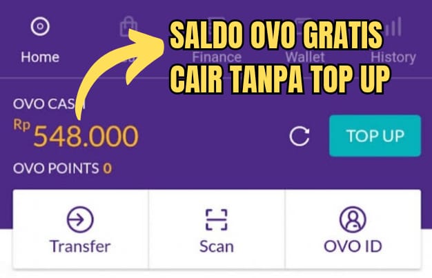 7 Cara Mendapatkan Saldo OVO Gratis Tanpa Top Up, Ikuti Langkahnya