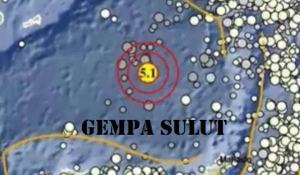 Update BMKG, Gempa 5.1 Magnitudo Guncang Kepulauan Sangihe Sulut