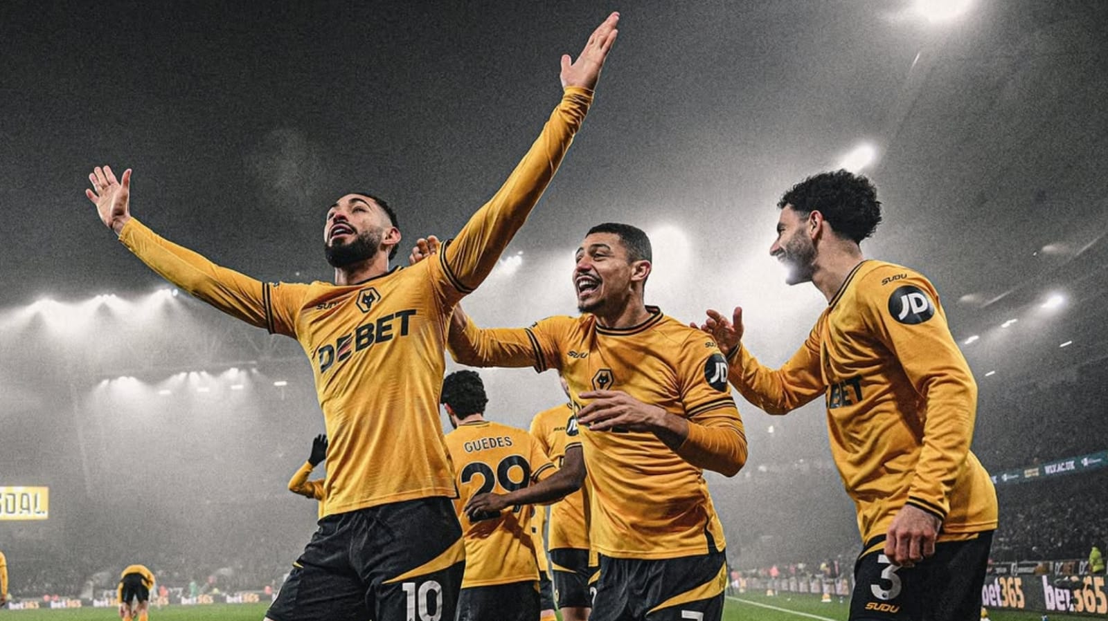 Wolves 2-0 Manchester United: Kado Boxing Day dari Cunha setelah kartu merah Fernandes