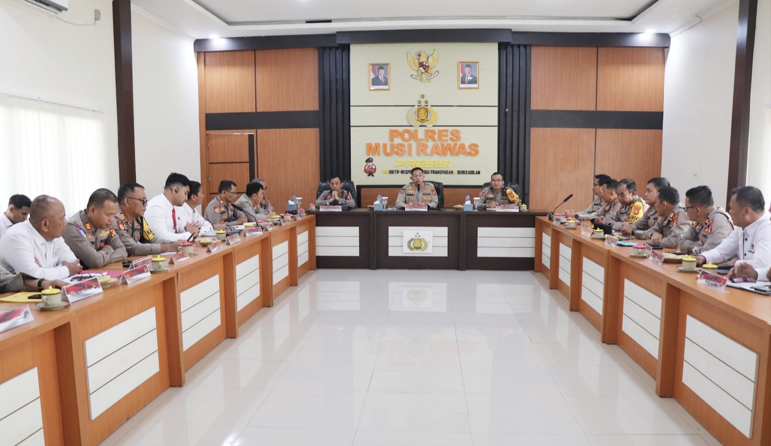 Kapolres Musi Rawas AKBP Agung Adhitya Pranata: Ciptakan Inovasi dan Utamakan Pelayanan Masyarakat 