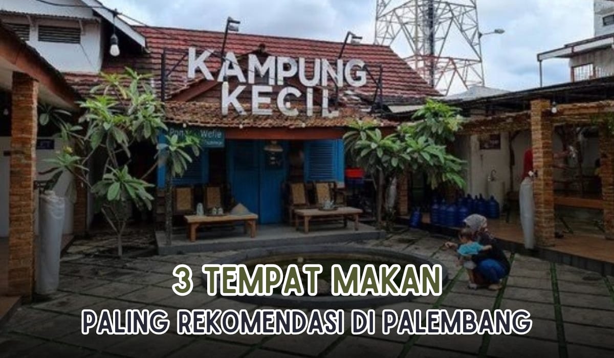 Bisa Makan Sambil Main Game, Tempat Makan Paling Rekomendasi di Palembang 