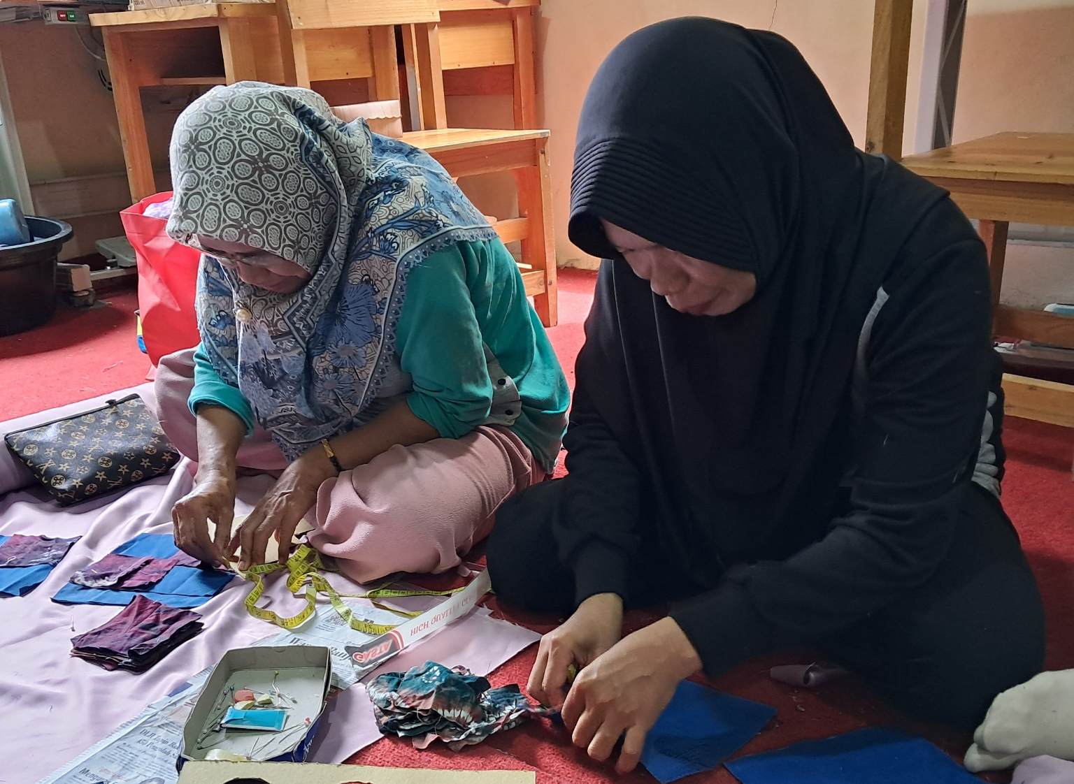 Pertamina EP Tanjung Field Beri Pelatihan Menjahit Warga Tabalong