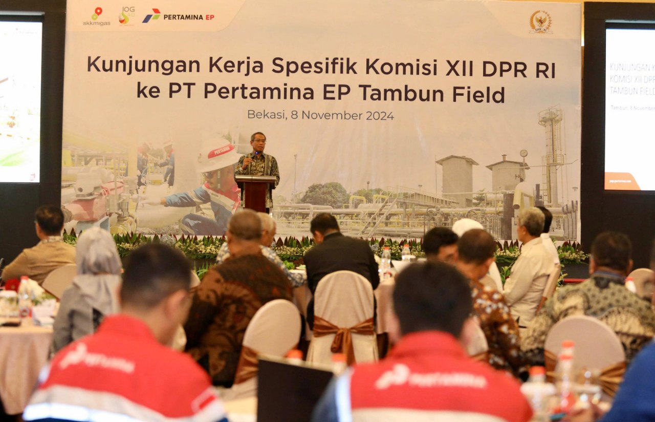 Tinjau Kegiatan Hulu Migas, Anggota Komisi XII DPR RI Kunjungi Pertamina EP Field Tambun