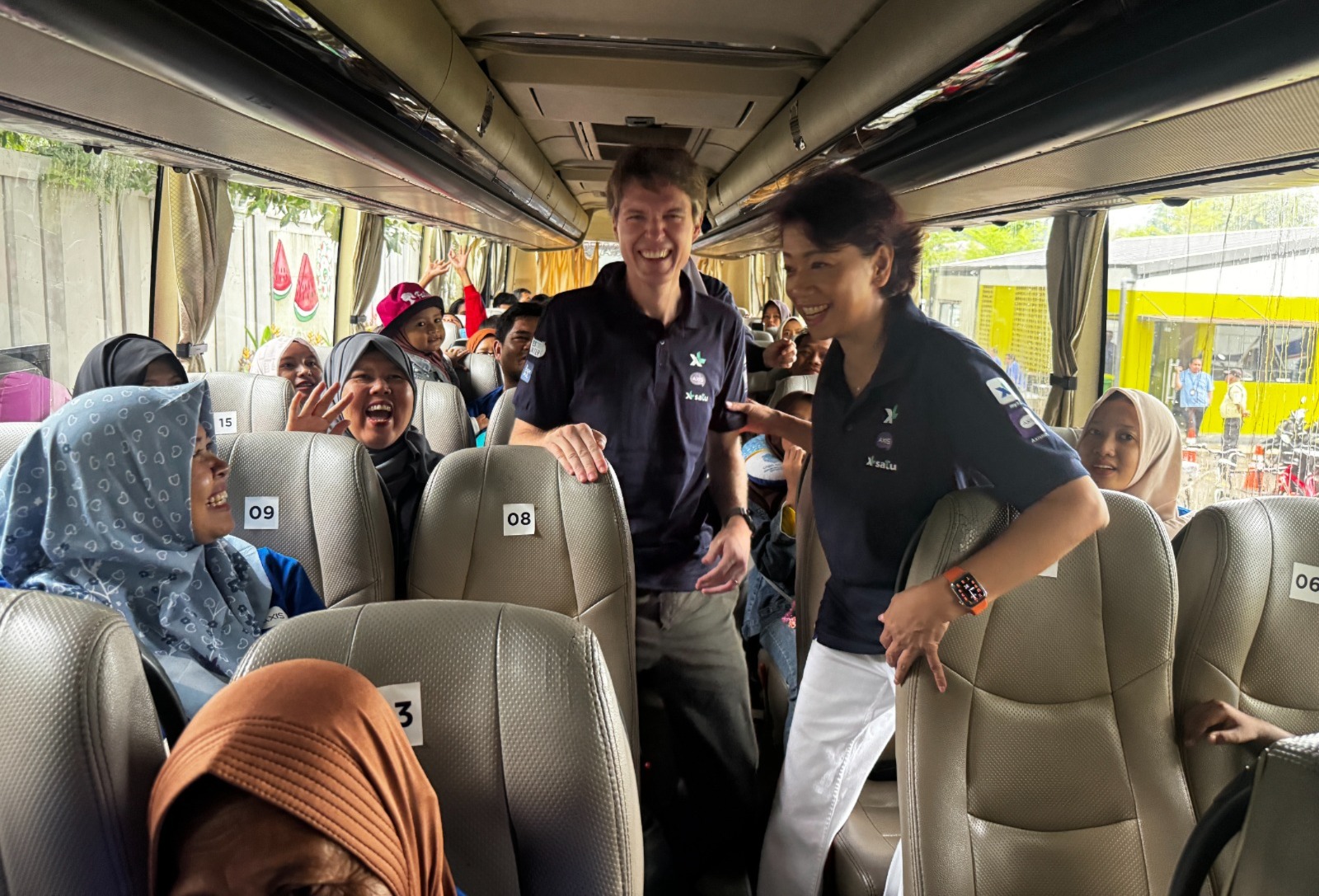 Mudik Bareng XL Axiata, Ratusan Pengecer dan Karyawan Pulang Kampung Gratis!