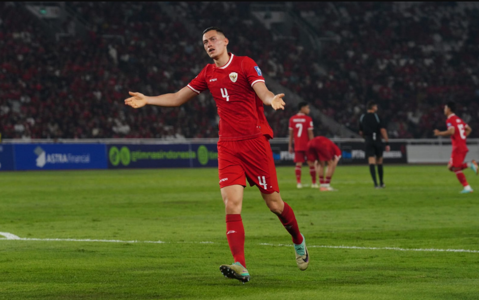 Jay Idzes Jadi Bintang Pilihan AFC di Kualifikasi Piala Dunia 2026