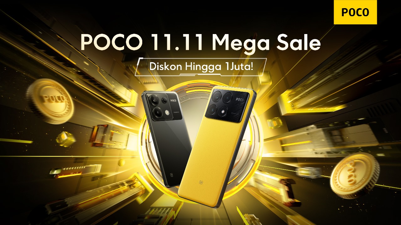 Promo 11.11, Beli Hp POCO Tipe Ini Dapat Harga Istimewa, Hemat Hingga Rp1 Juta 