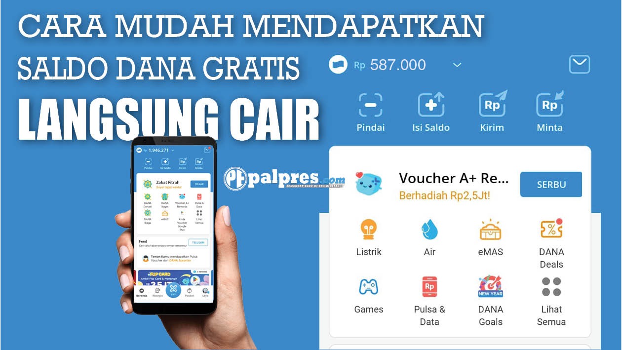 Asli Rezeki Nomplok! Main Game Sebentar Doang Langsung Tarik Saldo DANA Gratis Rp120.000