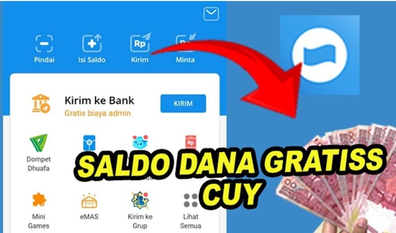 Cuma Download Aplikasi Ini, Saldo DANA Rp300.000 Pun Mengalir Deras