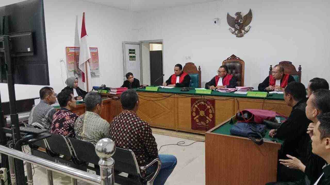 Kasus Korupsi APBD 2022, Empat Pejabat Dispora OKI Divonis 1 Tahun 10 Bulan Penjara