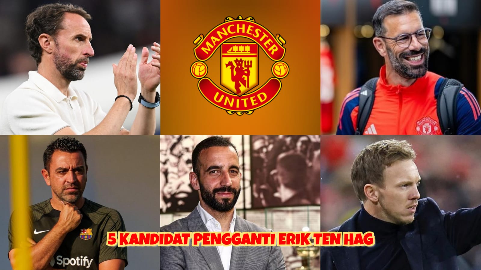 5 Kandidat Potensial Pengganti Erik ten Hag yang Dipecat Ini Akan Mengisi Lowongan Kerja Manchester United  