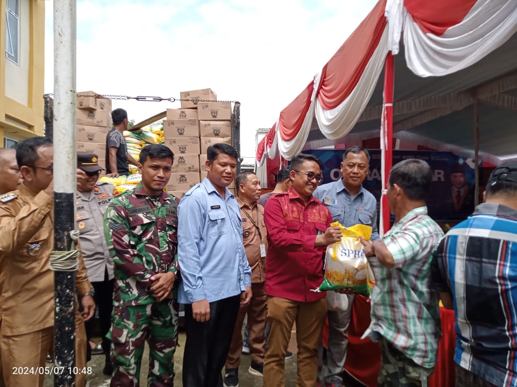 Pemkab Muba Kembali Gelar Operasi Pasar Murah, Kecamatan Sanga Desa Jadi Sasaran