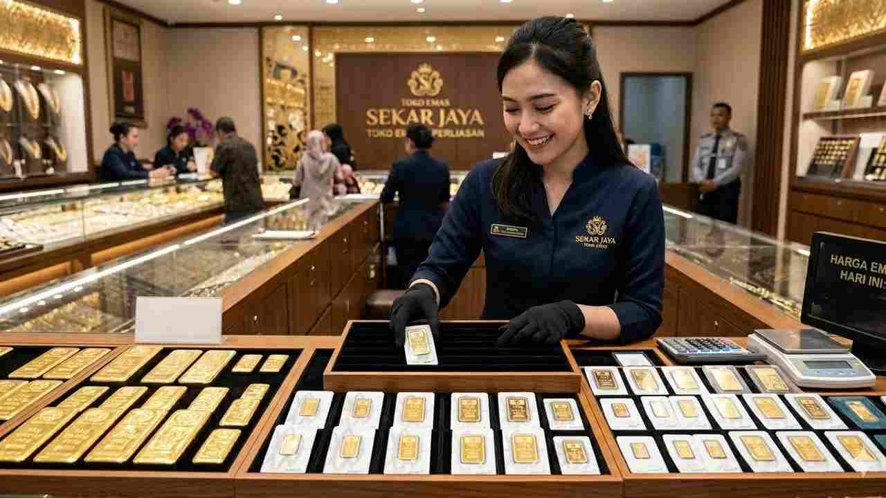 Antam, UBS, dan Galeri24 Kompak Naik! Ini Daftar Harga Emas Pegadaian Terbaru