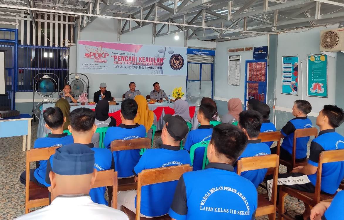 Warga Binaan Lapas Sekayu Dapat Penyuluhan Hukum Tentang PK Perkara Pidana