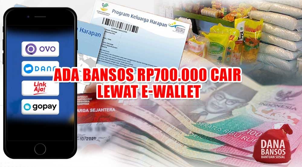 KPM Merapat, Ada Bansos Rp700.000 Cair Lewat e-Wallet, Begini Cara Daftarnya