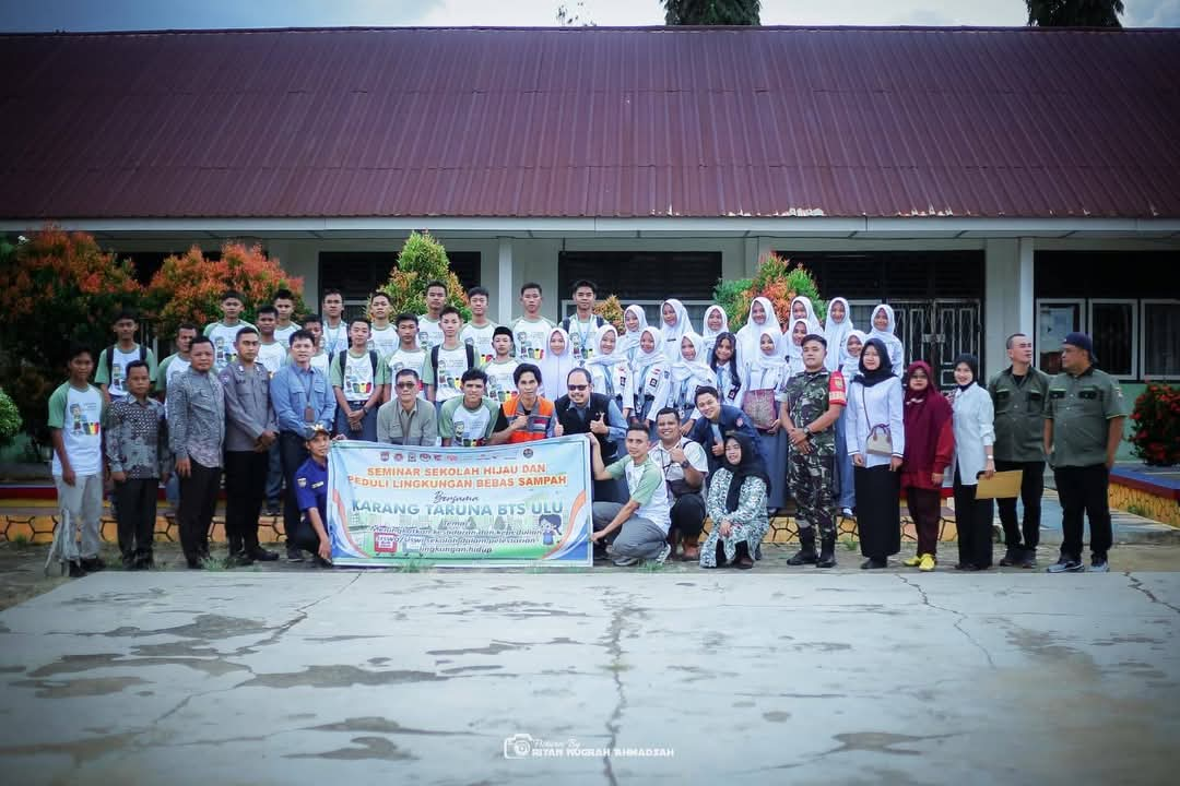 Peduli Lingkungan Hidup, Medco E&P Indonesia Bersama Karang Taruna BTS Ulu Gelar Seminar di SMAN Bangun Jaya